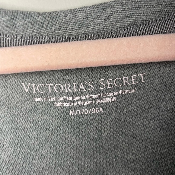 Victoria's Secret Gray Sleep Shirt Dress - Picture 3 of 7